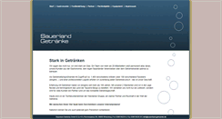 Desktop Screenshot of getraenke-becker.com