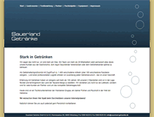 Tablet Screenshot of getraenke-becker.com